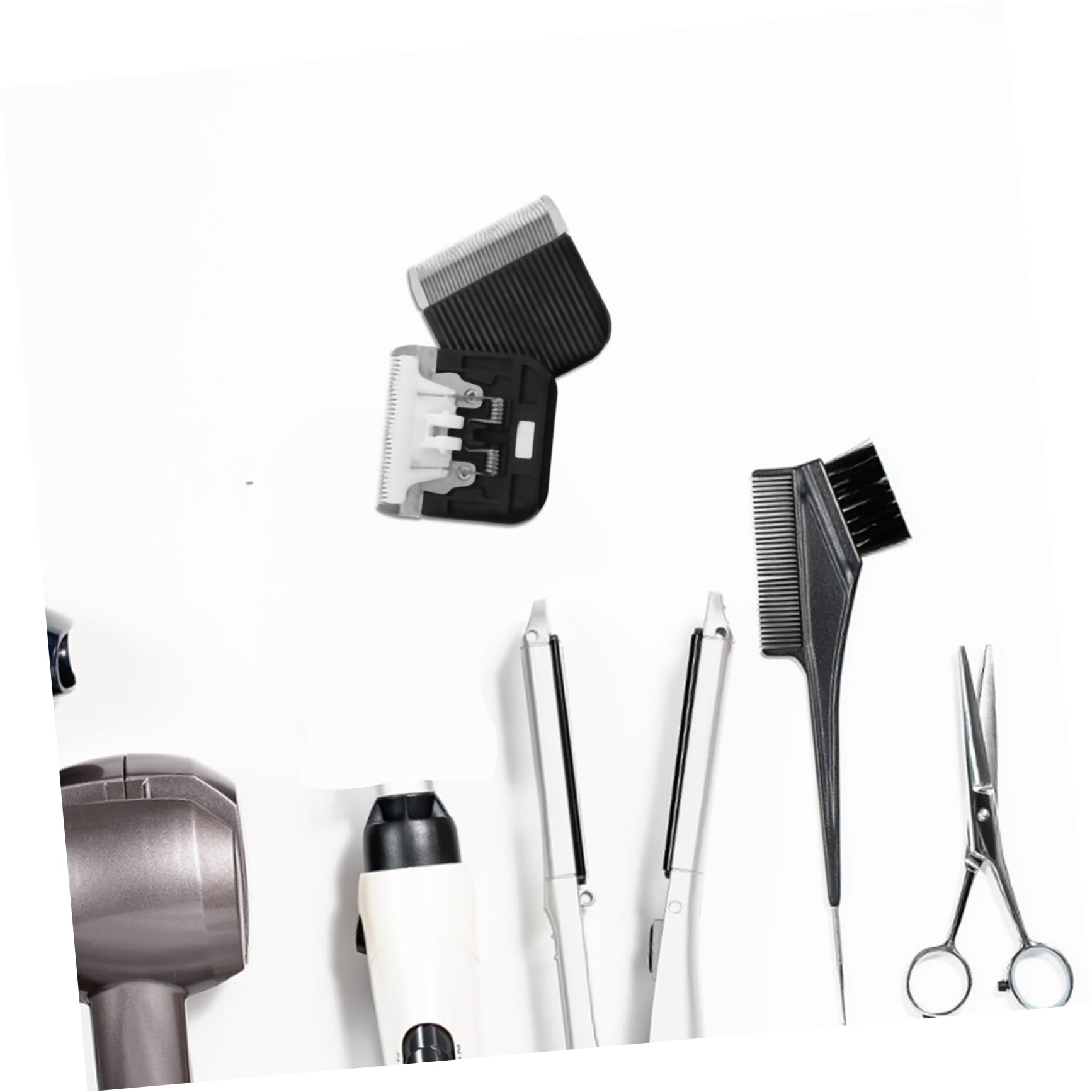 Baluue 4piezas Cuchillas De Recambio para Cortapelos De Compatible Recortadoras y Gatos Diseño De Cabezal para Áreas Pequeñas Práctico y Conveniente