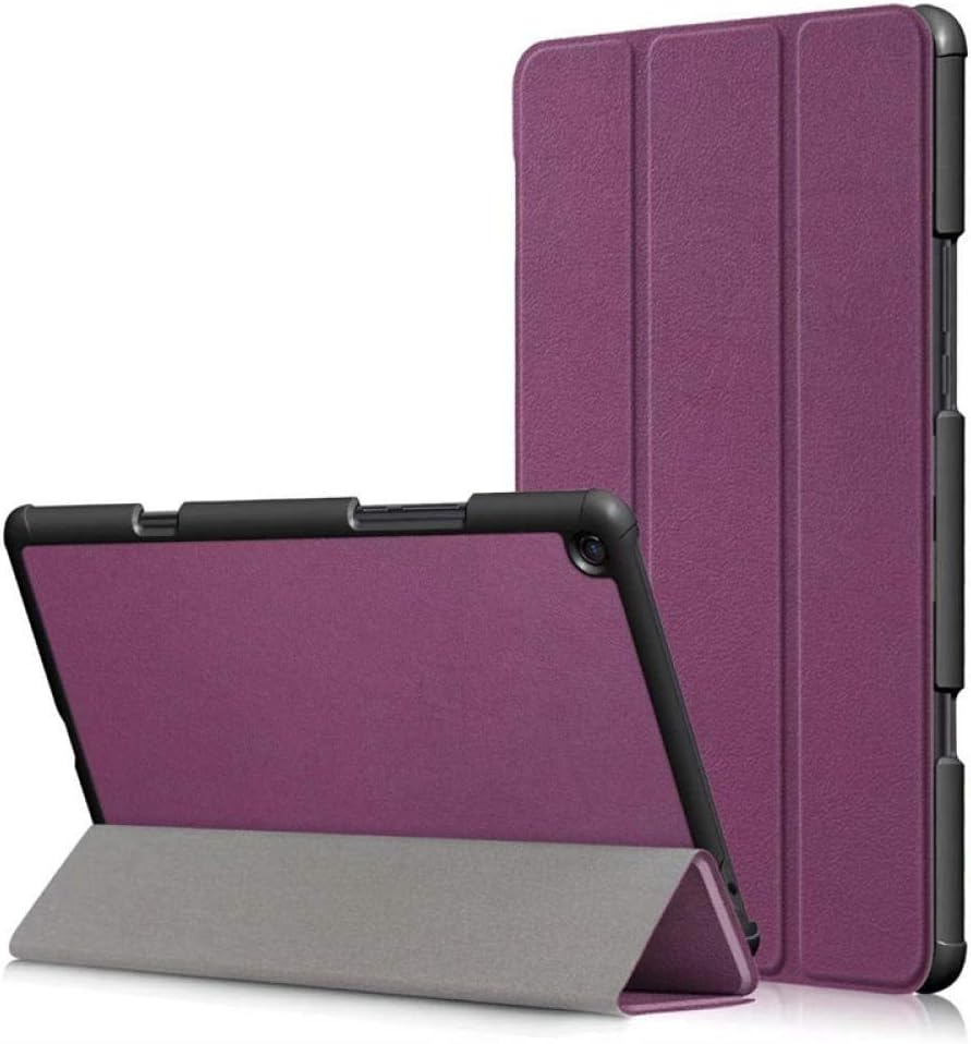 For Xiaomi Mi Pad 4 Plus Smart Print Case Tablet Frosted Shield Mi Pad4 Pc Pu Leather Flip Cover Mi Pad 4 4 Plus Sleeve Shell 10 Purple Amazon De Computer Accessories