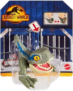 Jurassics World Uncaged Wild Pop Ups Velociraptor Blue