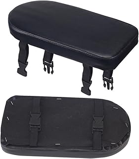AIMALL 2PCS Bicycle Rear Seat Cushion 11.8 x 5.9 x 1.3in, Waterproof PU Leather Padded Saddle for Mountain Bike Rear Rack,...