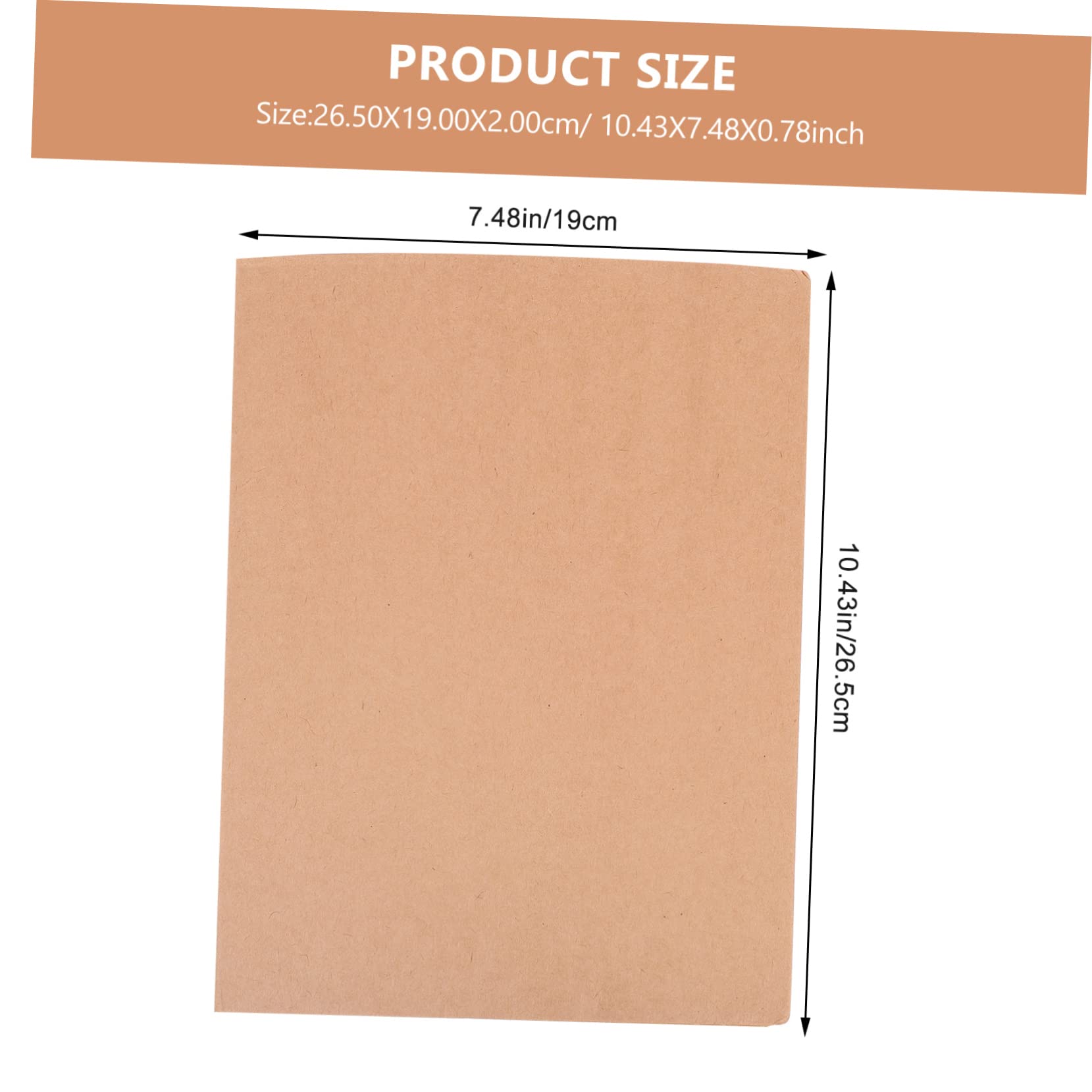 Carnet de Croquis Vierge Rétro pour Dessiner 100 Pages Papier Kraft pour Artistes et Étudiants pour Graffitis et Doodles Accessoire de Dessin