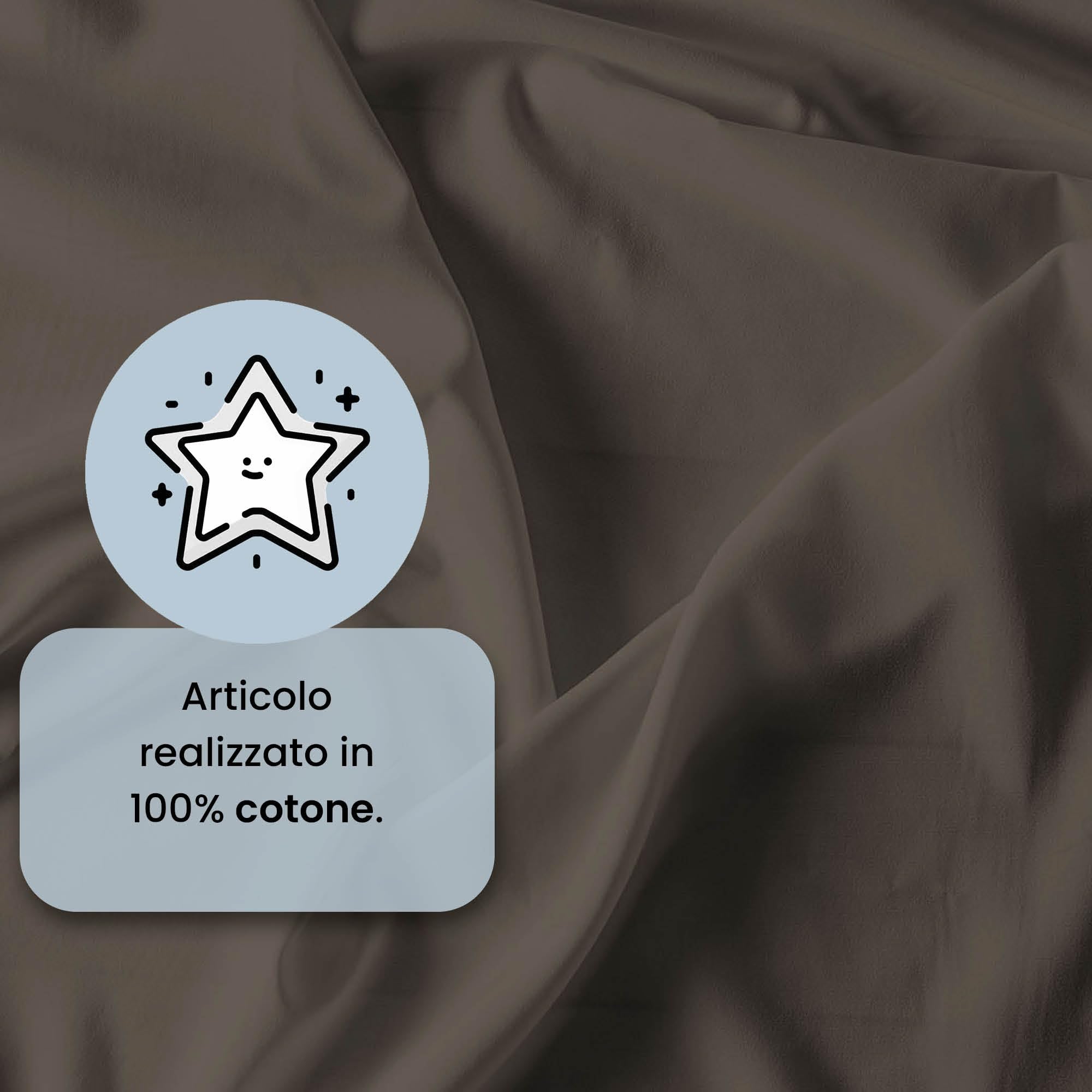 maxcolor Bedding Dark Brown