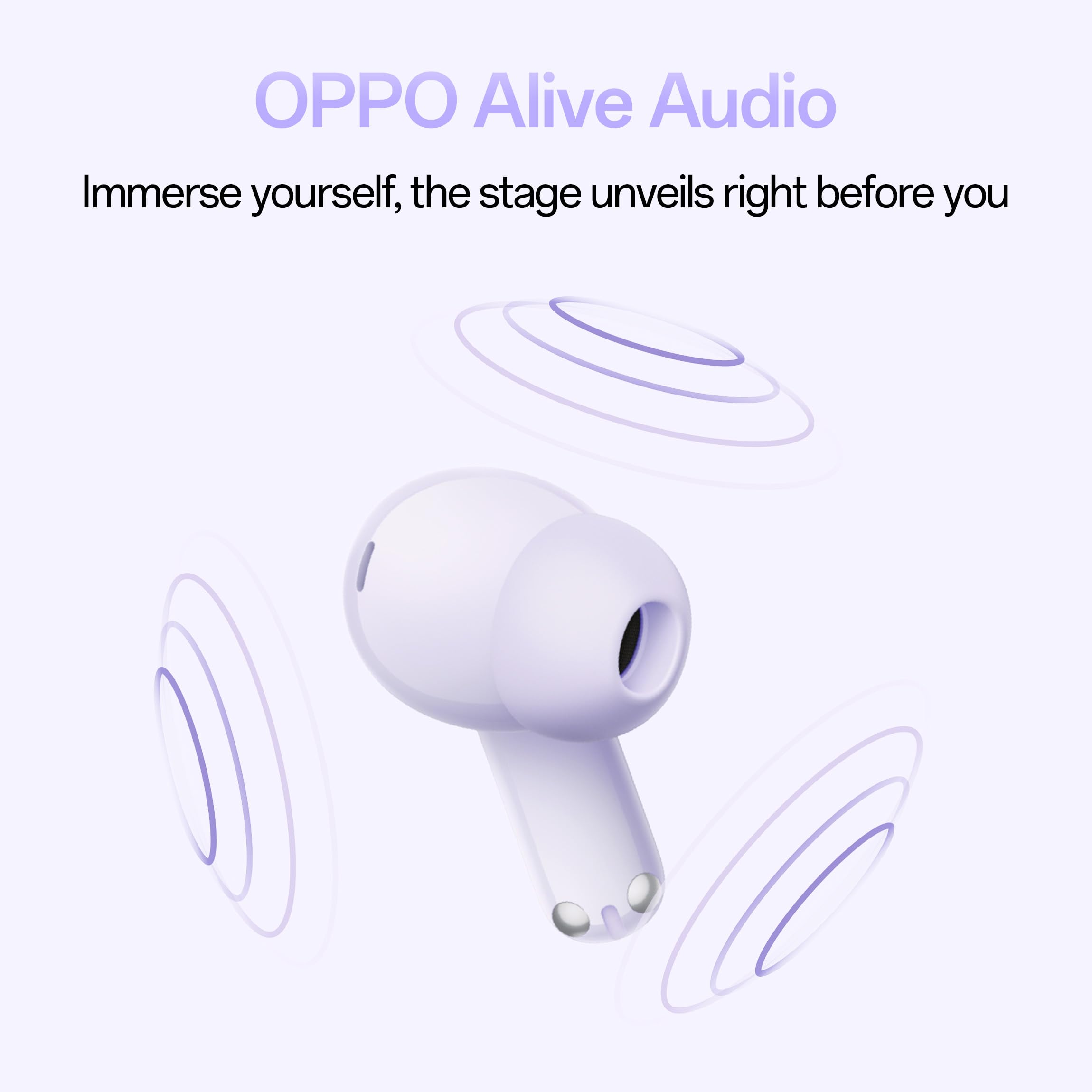 Oppo Enco Air 5 True Wireless Noise Cancelling Earbuds with 52dB Real time ANC,Upto 54Hrs Playtime,Triple-Mic AI Clear Call,Low Latency,Fast Charging.(Midnight Black) — Amazon image 7
