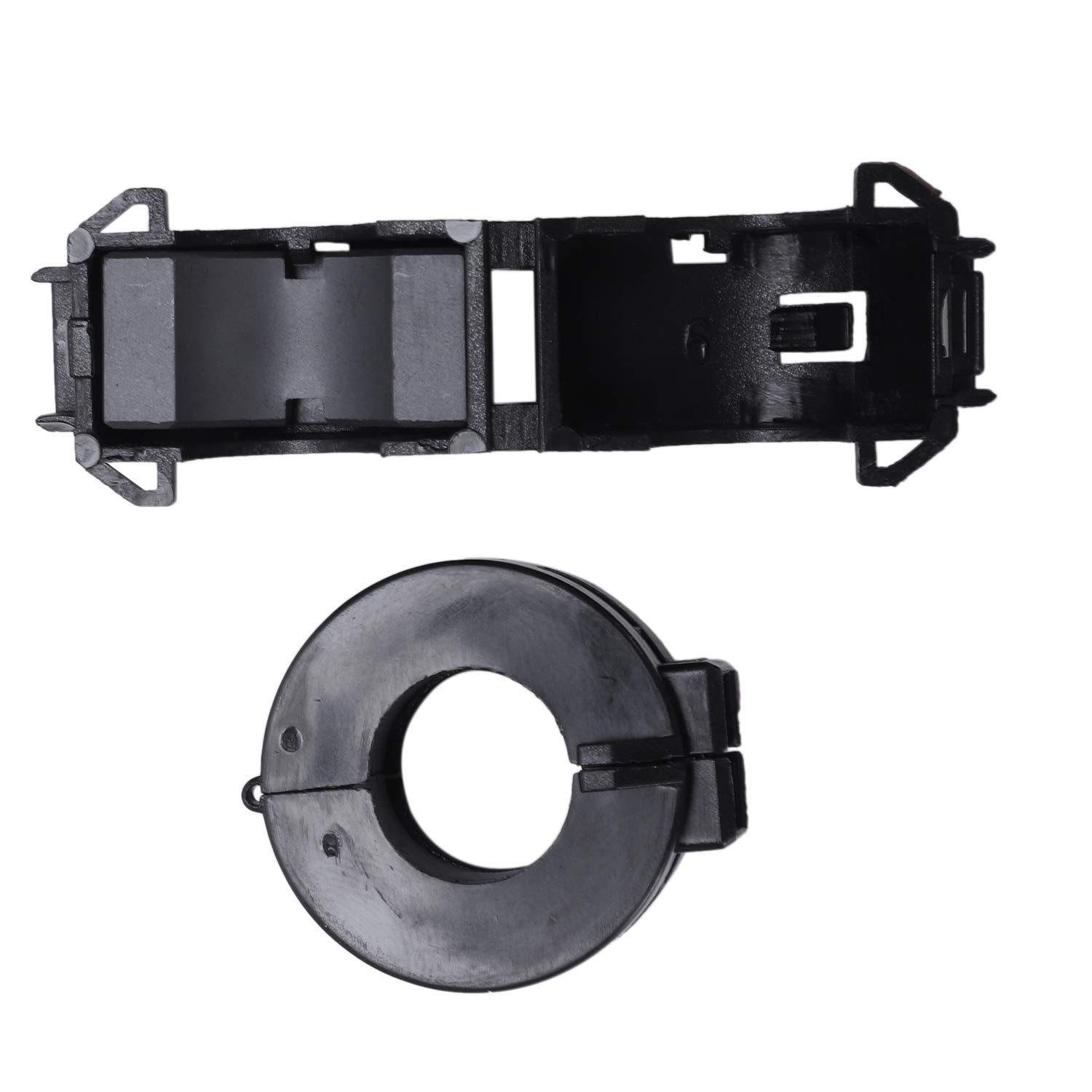 Jufjsfy 6 Stück, schwarzer Ferritkern, 15 mm Durchmesser, Geräuschunterdrückungsfilter