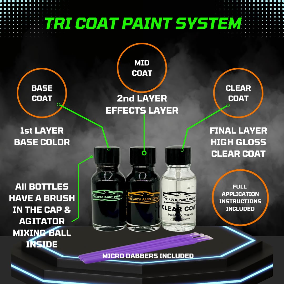 Amazon.com: Auto Paint Depot Touch Up Paint for Toyota-Blizzard