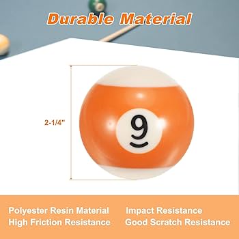 Amazon | PATIKIL プールビリヤードボールセット 2-1/4