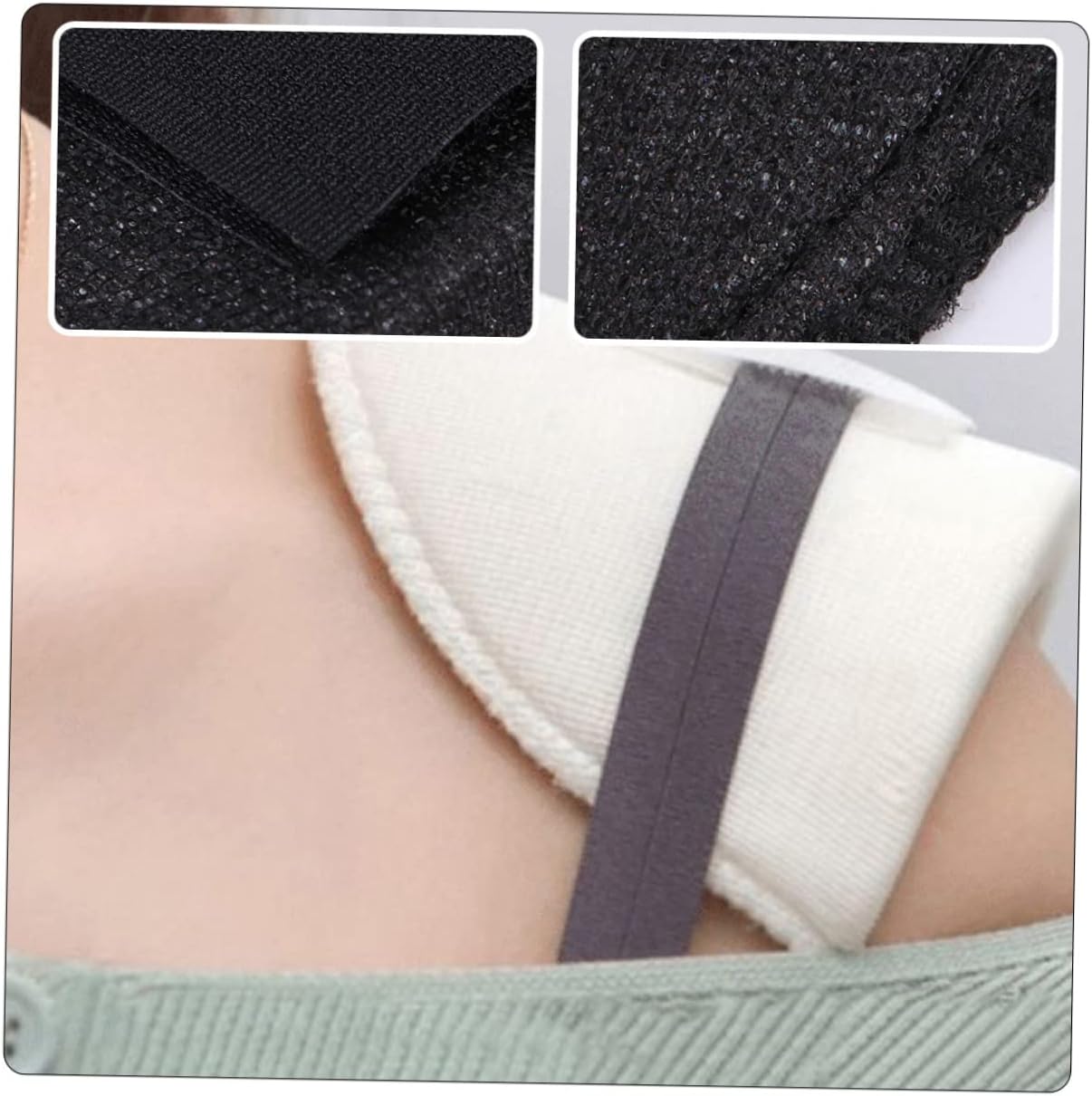 STOBOK 16pairs Sponge Shoulder Pads for Cosplay Suit Shoulder Pad Replacements Easy to Attach Cushions