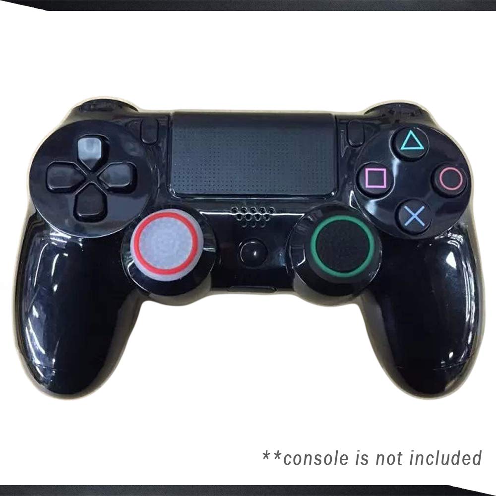 8 Pairs Silicone Thumb Grips Protective Cap Compatible for PS5, PS4, PS3, PS2 Xbox One and Switch Pro Controller Joystick to Prevent Slipping More Accuracy