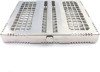 AAPROTOOLS Dental Sterilization Cassette Rack Tray Disinfection Box for 10PCS Instruments A+ Quality