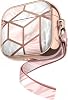 i-Blason for AirPods 3rd Generation Case Cover, Magnetic Charging Compatible, Full Body Drop Protection Cover with Lanyard, Stylish Case for Apple AirPods 3rd Generation, Cosmo Series, Marble