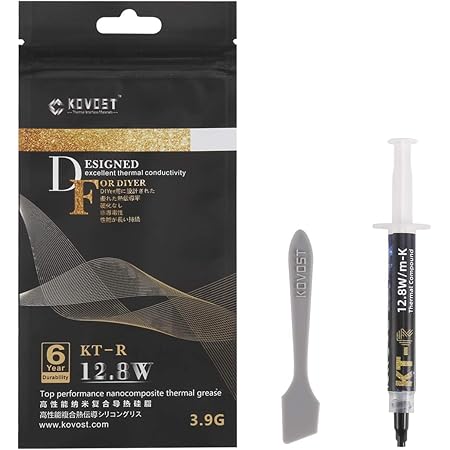 Amazon シリコングリス 熱伝導グリス Cpuシリコングリス 絶縁タイプ 伝導性12 8w M K 熱伝導率 高性能複合熱伝導シリコングリス 3 9g 通用 シリコングリス 通販 Amazon シリコングリス 熱伝導グリス Cpuシリコングリス 絶縁タイプ 伝導性12 8w M K 熱伝導率 高性能複合熱伝導シリコングリス 3 9g 通用 シリコングリス 通販