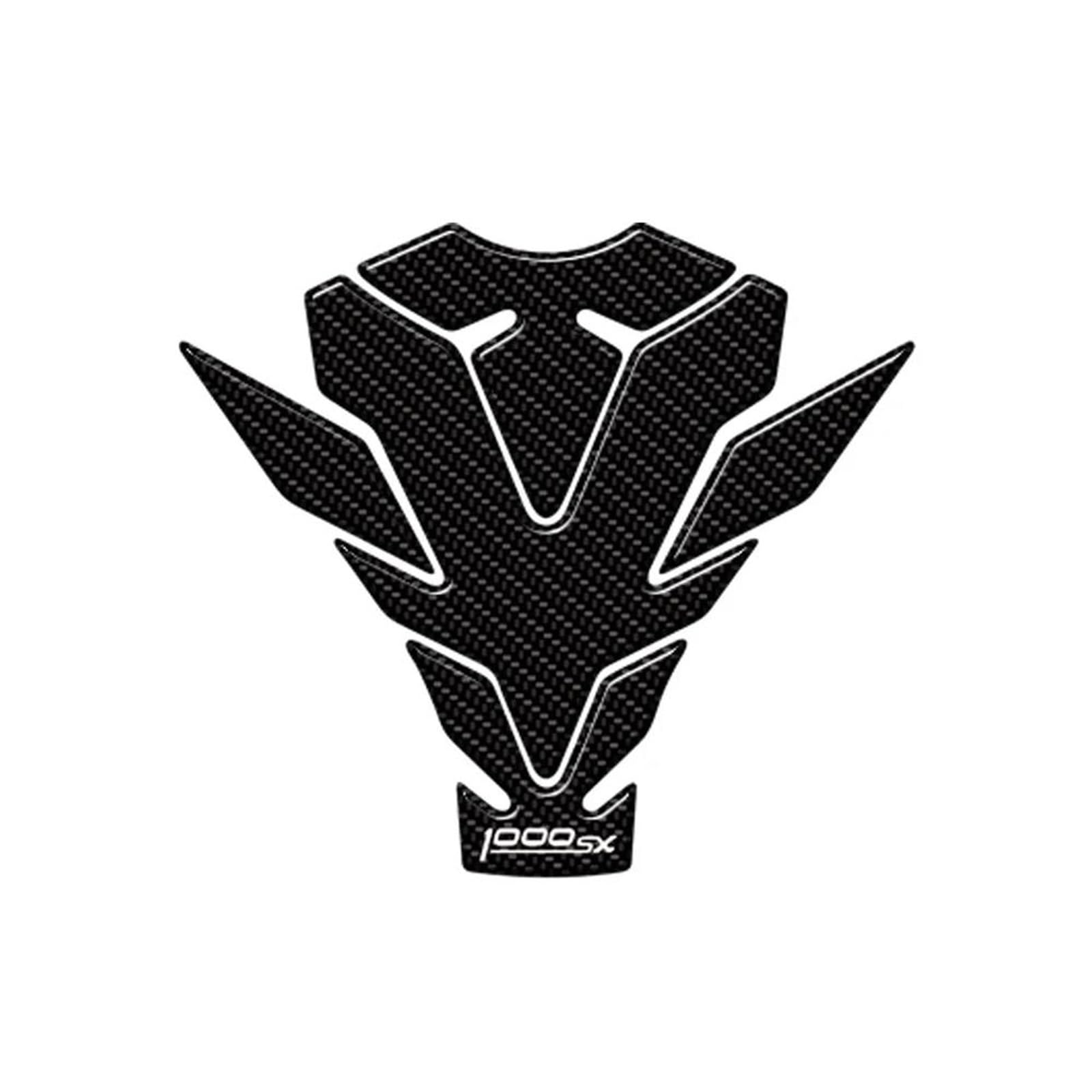 Motorcycle Fuel Tank Side Stickers Decals Fishbone Motorbike Sticker for Kawasaki for Z1000SX 2020 Tank Sticker(Color18)