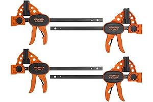 Jorgensen EZ Hold QC Mate Quick Release Clamps, 4-pack