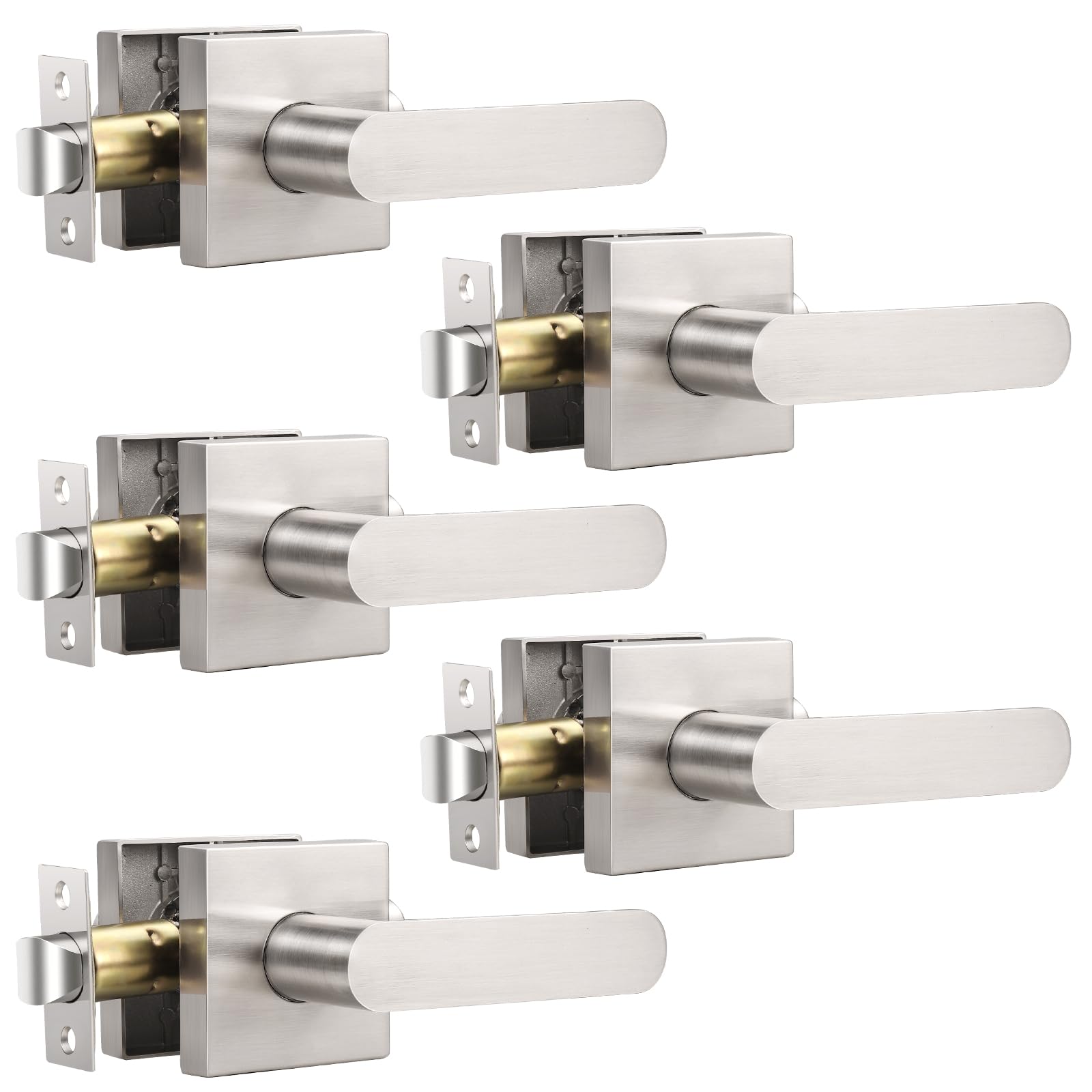 Matte Black Door Handles - Durable & Easy Install -16 Matte Black Door Handles - Durable & Easy Install -16