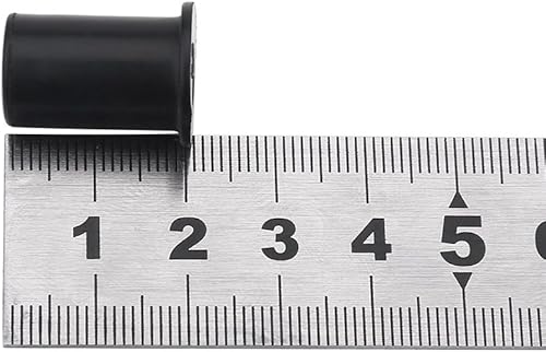 Miniatura 5 de Tuercas de pozo de goma, 6 piezas M6 tuercas de pozo de goma para parabrisas para motocicletas, kayak, canoa y barcos
