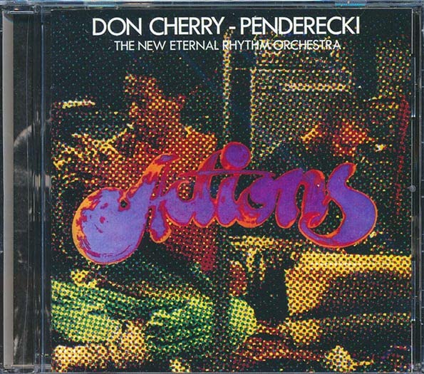 Don Cherry - Penderecki: The New Eternal Rhythm Orchestra NOT THE FOLLOWING IDIOTIC, INCORRECT LISTING TITLE, which is in violation of Amazon policies in any event. "45 ACTIONS LTD EDITION "PRE-RELEASE EDITION NEW SEALED "