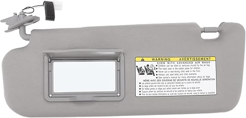 Conjunto de visera solar para el lado izquierdo del conductor y el lado derecho del pasajero, conjunto de visera solar 852013K010QD de repuesto para