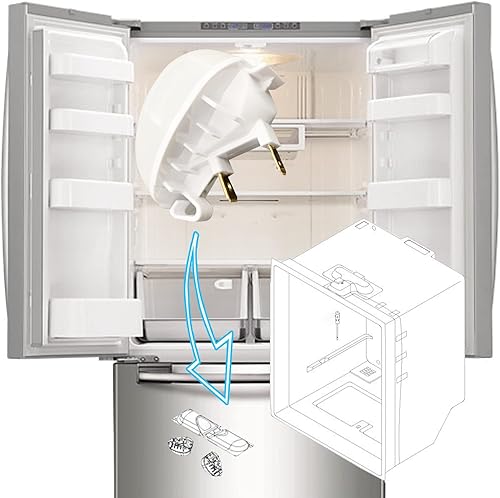 Miniatura 3 de Refrigerador llevó la luz del congelador W11251749 W11520324 W11549780 W11449273 W11468934 W11602886 para el refrigerador de Whirlpool llevó la luz