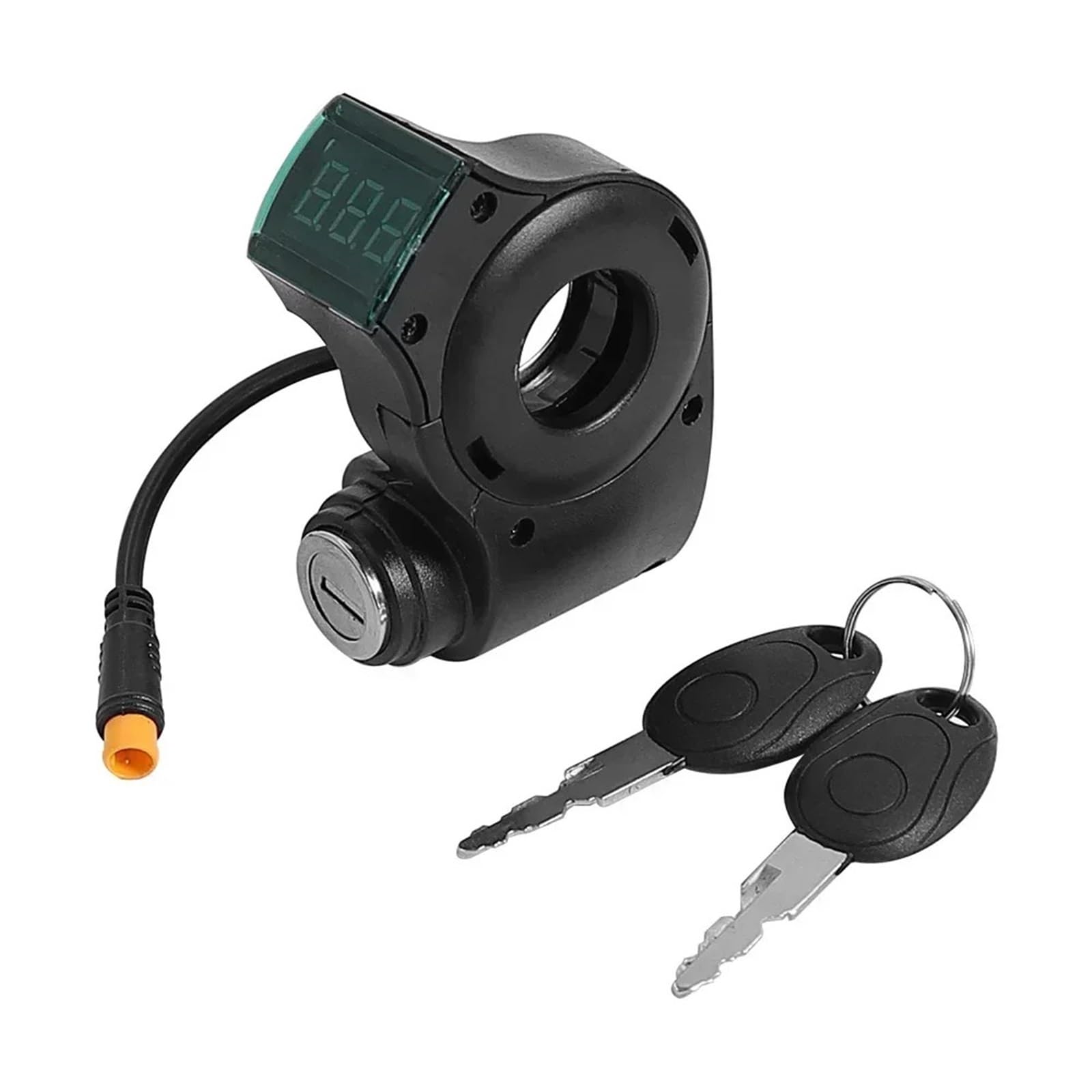 DGOINGPI Thumb Throttle Ignition Lock Key Fit For Kugoo M4 Fit For Xiaomi M365 E-Scooter Digital Voltage Display Switch 3Pin