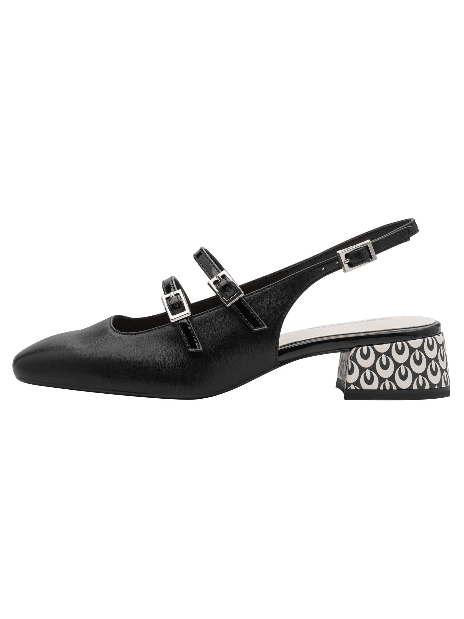 Tamaris Escarpin Slingback pour Femme à Talon Bloc
