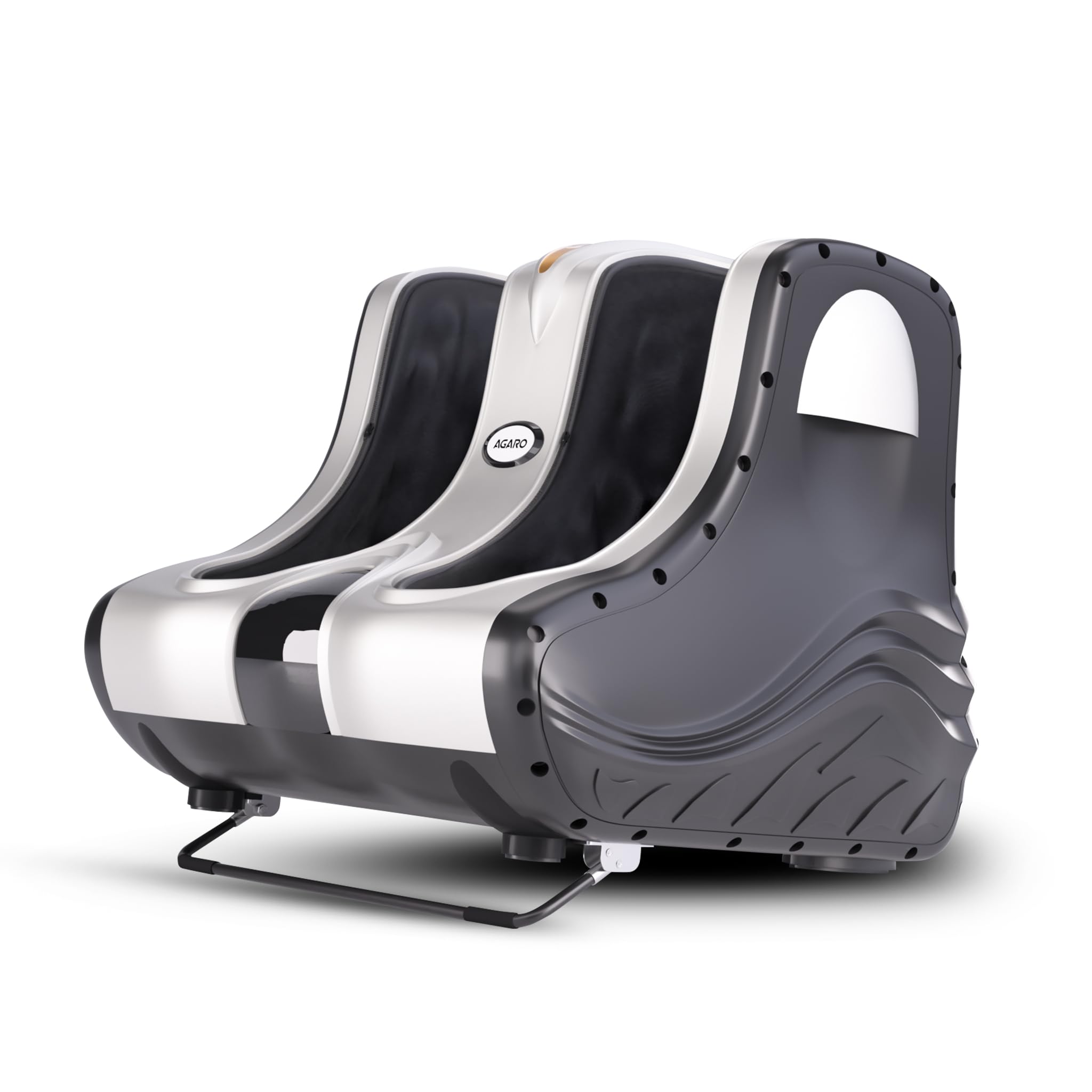 AGARO Amaze Foot & Calf Massager, Rolling & Kneading Massage, Vibration, Lukewarm Heat, Calf/Foot Massage Each with 3 Intensity Levels, Pain Relief, Muscle Relaxation & Increases Blood Circulation-image-45