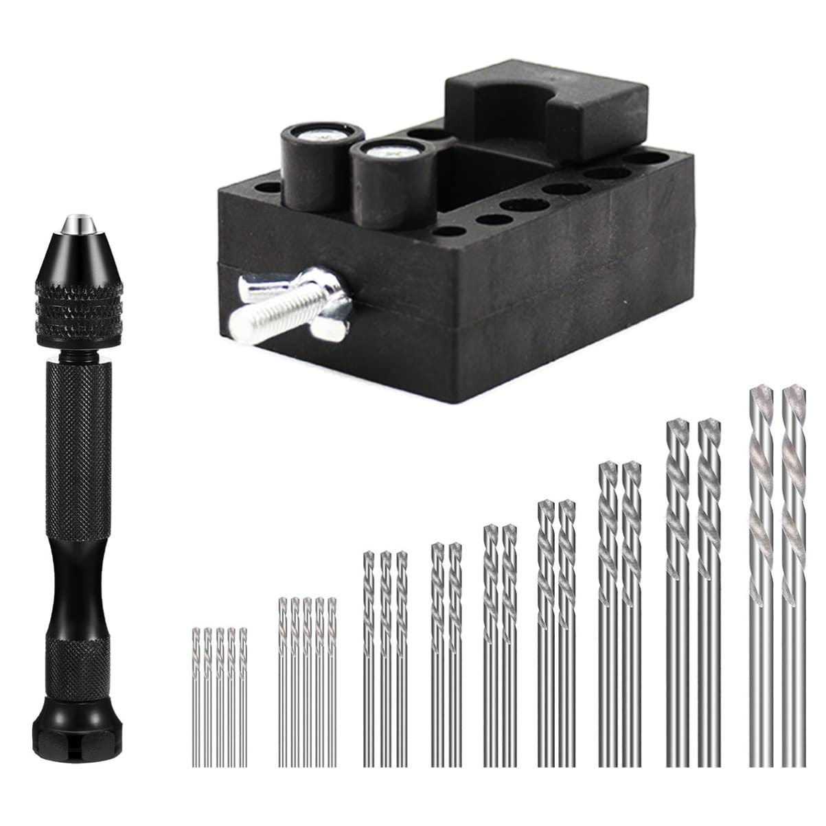 Garosa Perceuse Manuelle Perceuse à Main En Acier Au Carbone Perceuse à