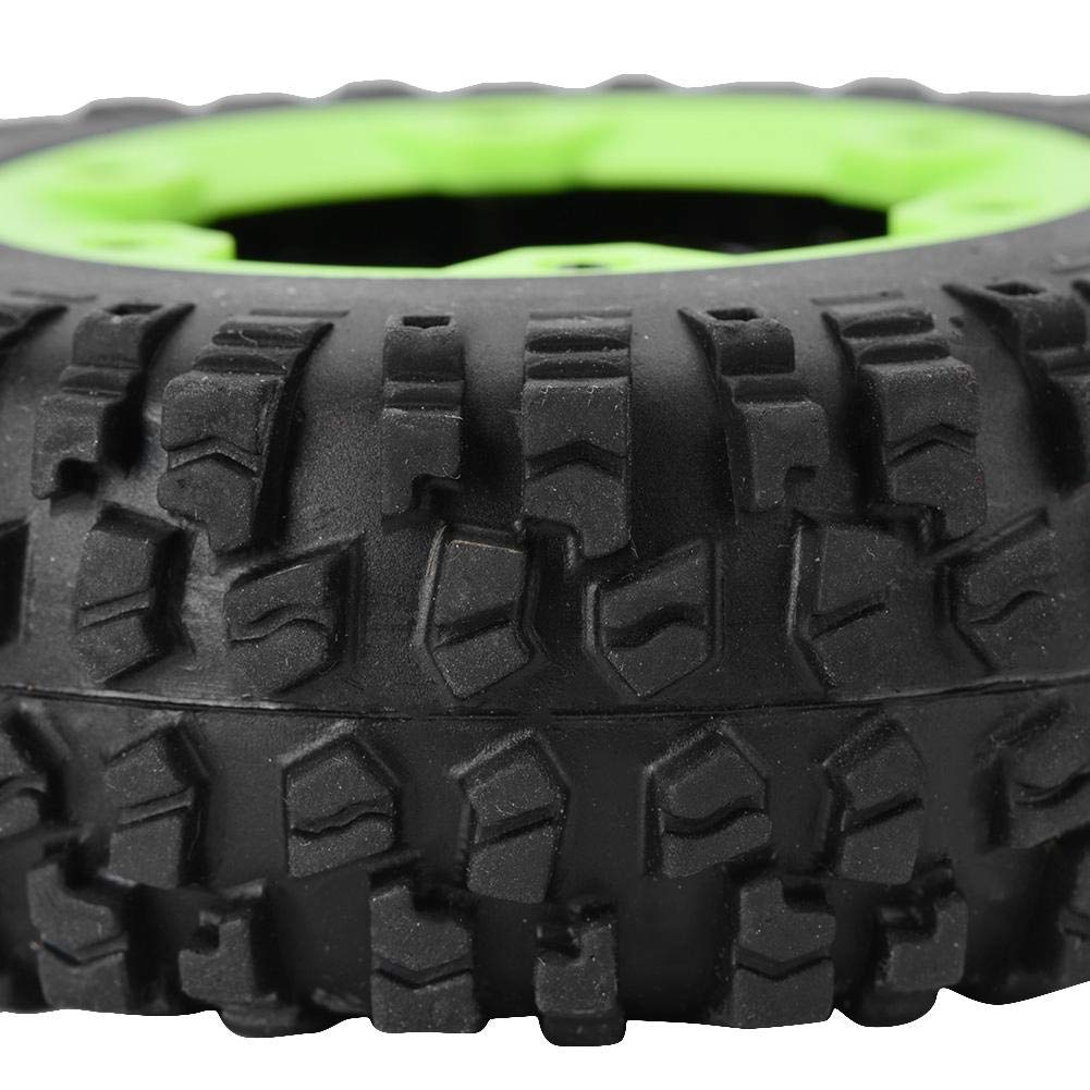 RC Car Tire, 1/12 RC Car Tires Wheel Model Spare Parts for Wltoys 12428 12423(4Pcs)