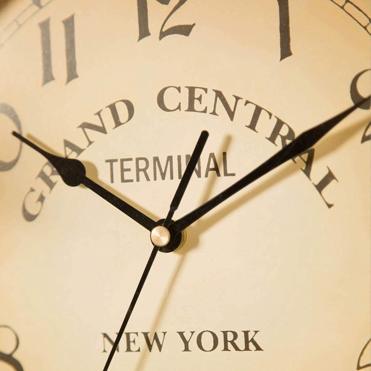 Outdoor Garden Wall Clock, Large Double Sided Arabic Numerals Station Clock Wrought Iron Garden Clock with Welcome Sign Waterproof Outdoor Clock Indoor Outdoor Decoration Outside C