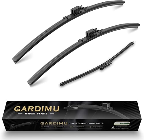 Juego de 3 limpiaparabrisas de repuesto para Mercedes-Benz GLC 300 AMG GLC 43 63 2016, 2017, 2018, 2019, 22 + 12 pulgadas (juego de 3) Juego de 3 limpiaparabrisas de repuesto para Mercedes-Benz GLC 300 AMG GLC 43 63 2016, 2017, 2018, 2019, 22 + 12 pulgadas (juego de 3)