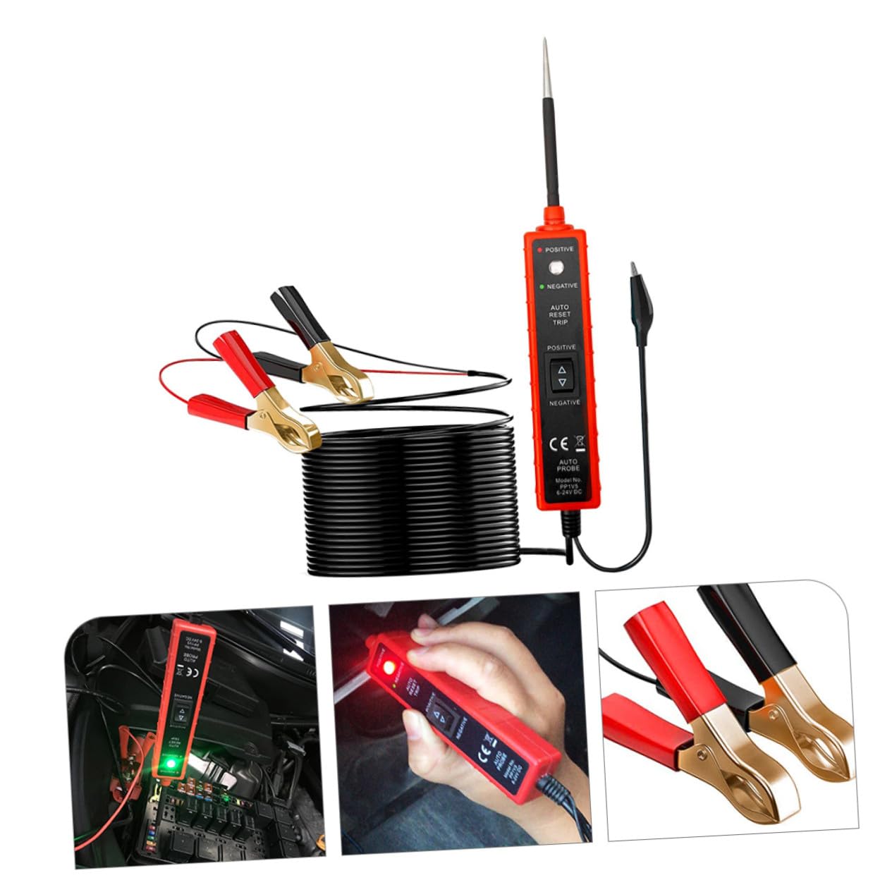 Comprobador de Circuitos Automotriz 6-24v Dc con Sonda