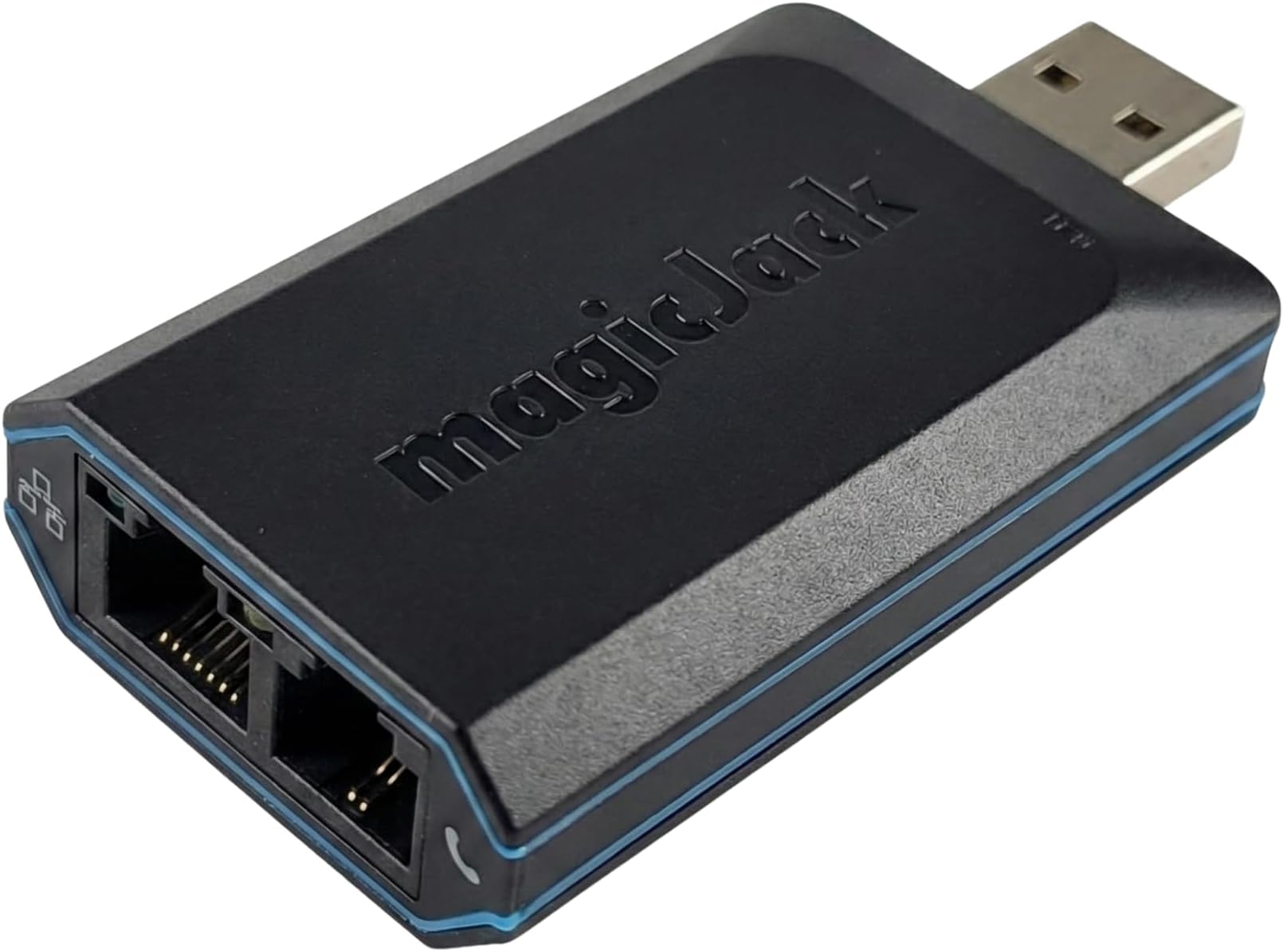 2021 VOIP Phone Adapter, Portable Home and On-The-Go Digital Service. Unlimited Calls to US and Canada. NO Monthly Bill | Featuring magicIN & magicOUT Service