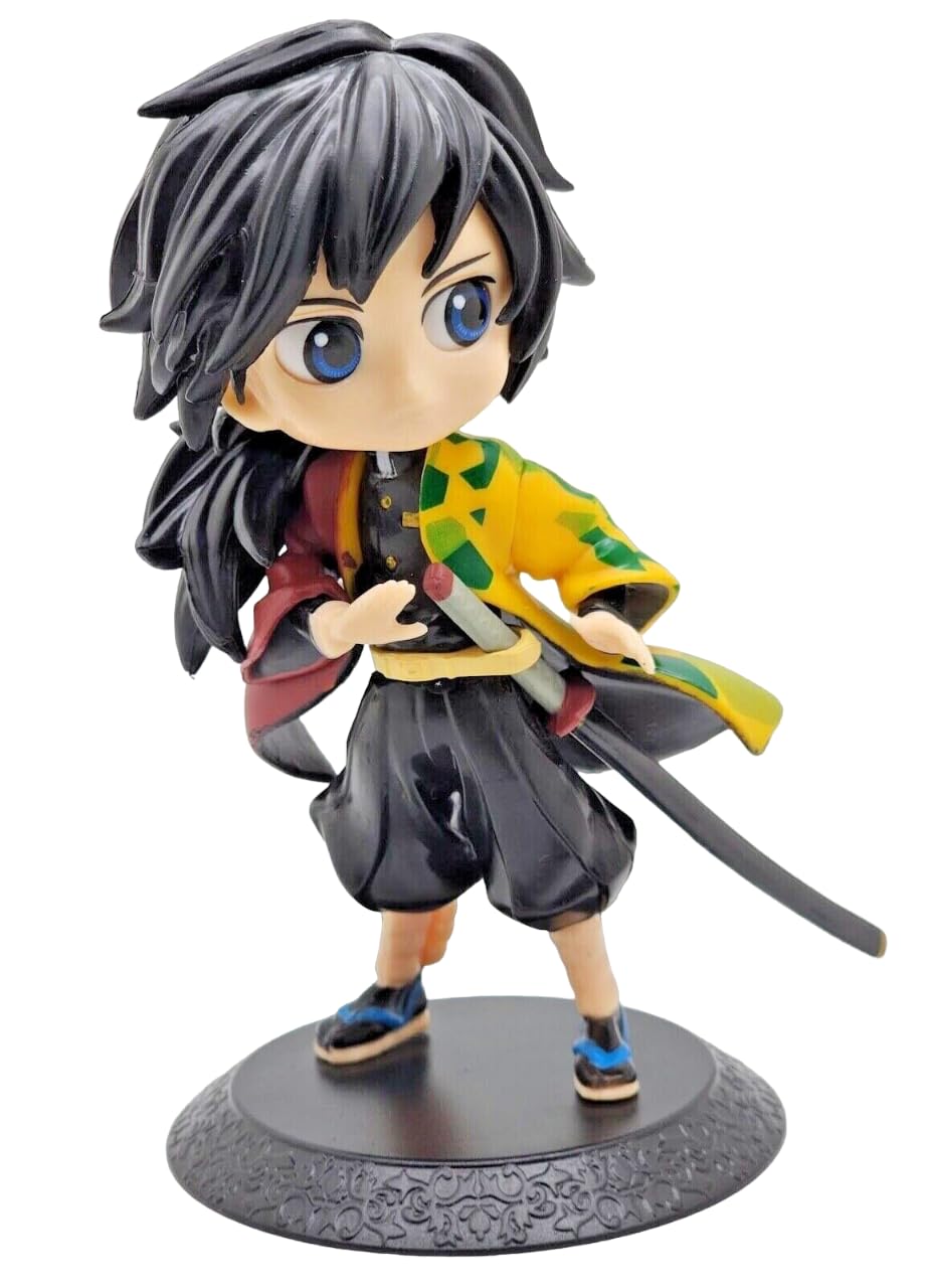 FowWelt Demon Slayer Kimetsu no Yaiba 6" in Action Figure| Lightweight Attractive Durable Collectibles Figures for Home Decors Office Desk and Study Table - Giyu Tomioka โ image 1