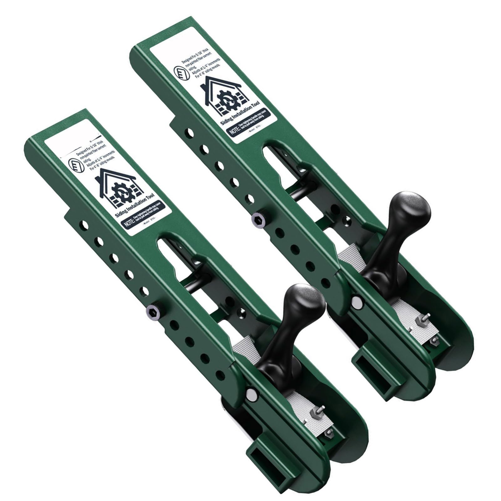 Zbiianxer Precisions Siding Installation Tool, Mounting Set With Antislip Grip For Quick And Accurate Panel Placement Gauge Tool For Lap