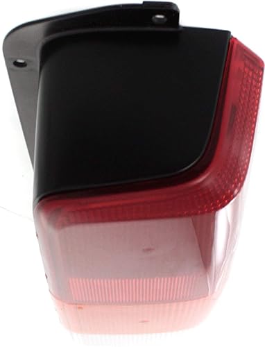 Miniatura 6 de Evan Fischer Lente de luz trasera y carcasa compatibles con Jeep Cherokee 1997-2001, juego de 2 unidades para el lado del pasajero y del conductor