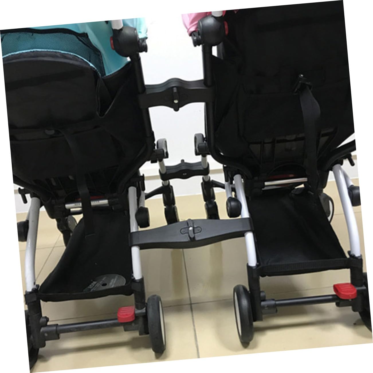 Totority 3pcs Twin Stroller Connectors Pushchair Adapter Compatible with Umbrella Strollers and Prams for Twins Essentials