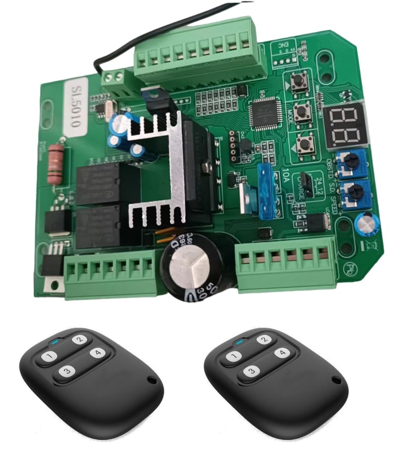 BZH Carte automatisme de Portail Coulissant en 24V