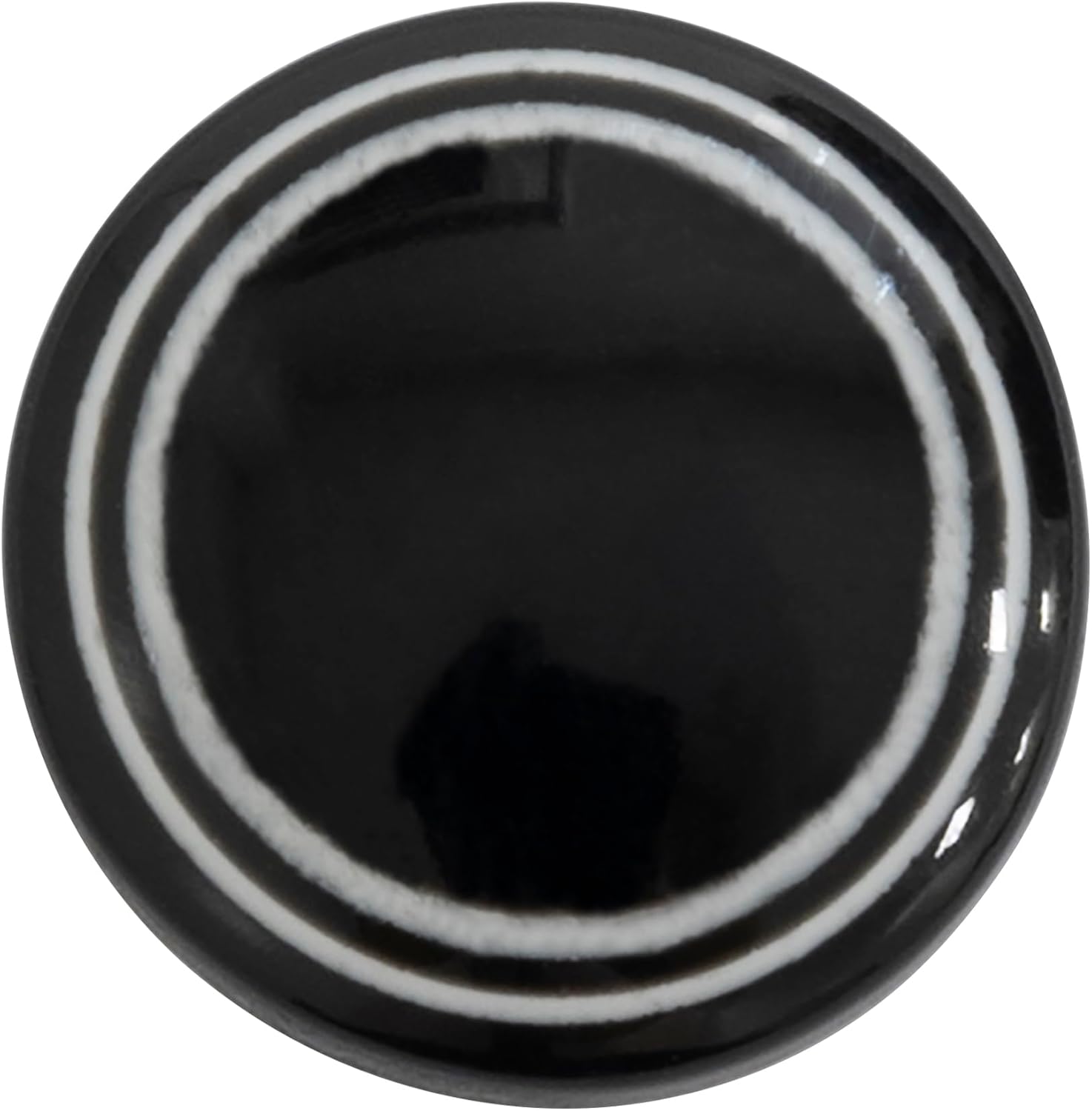 AERZETIX - C74297 - Pack of 10 Round Shank Sewing Buttons Diameter 15 mm 24L L24 - White - Opening 2 mm - Plastic - Haberdashery Sewing Fashion