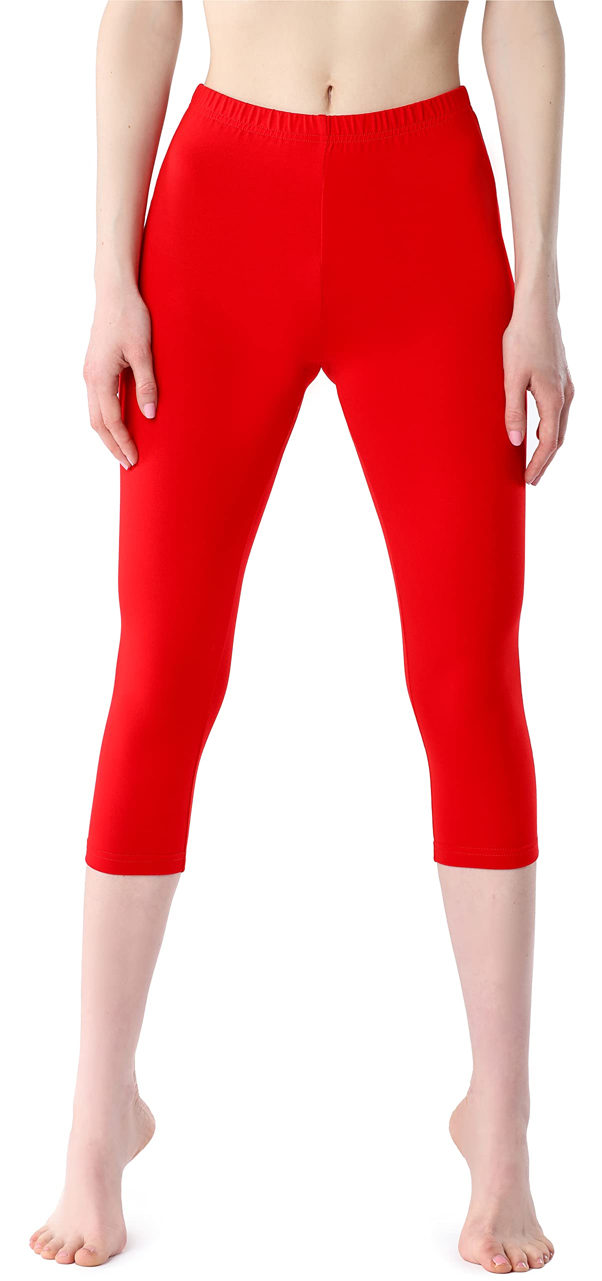 Bellivalini Damen Leggings 3/4 aus Viskose BLV50-204