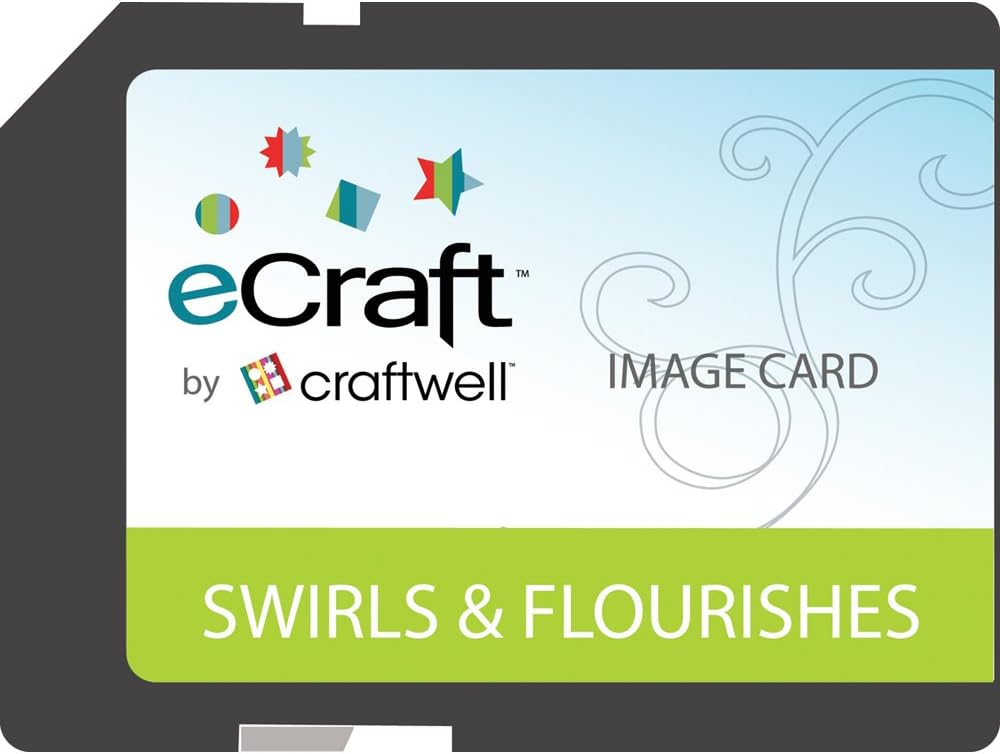 ESD-SWF03 Ecraft SD Image Cards, Swirls and Flourishes