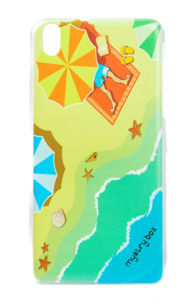The Little Shop Designer Printed Hard Back Cover for HTC Desire 816 (BeachWorld)-image-44