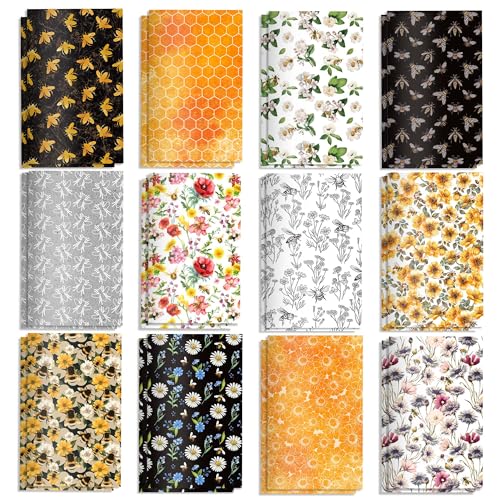 Bee Mini Notebooks lot 24 mini carnet de notes thématique abeille écriture