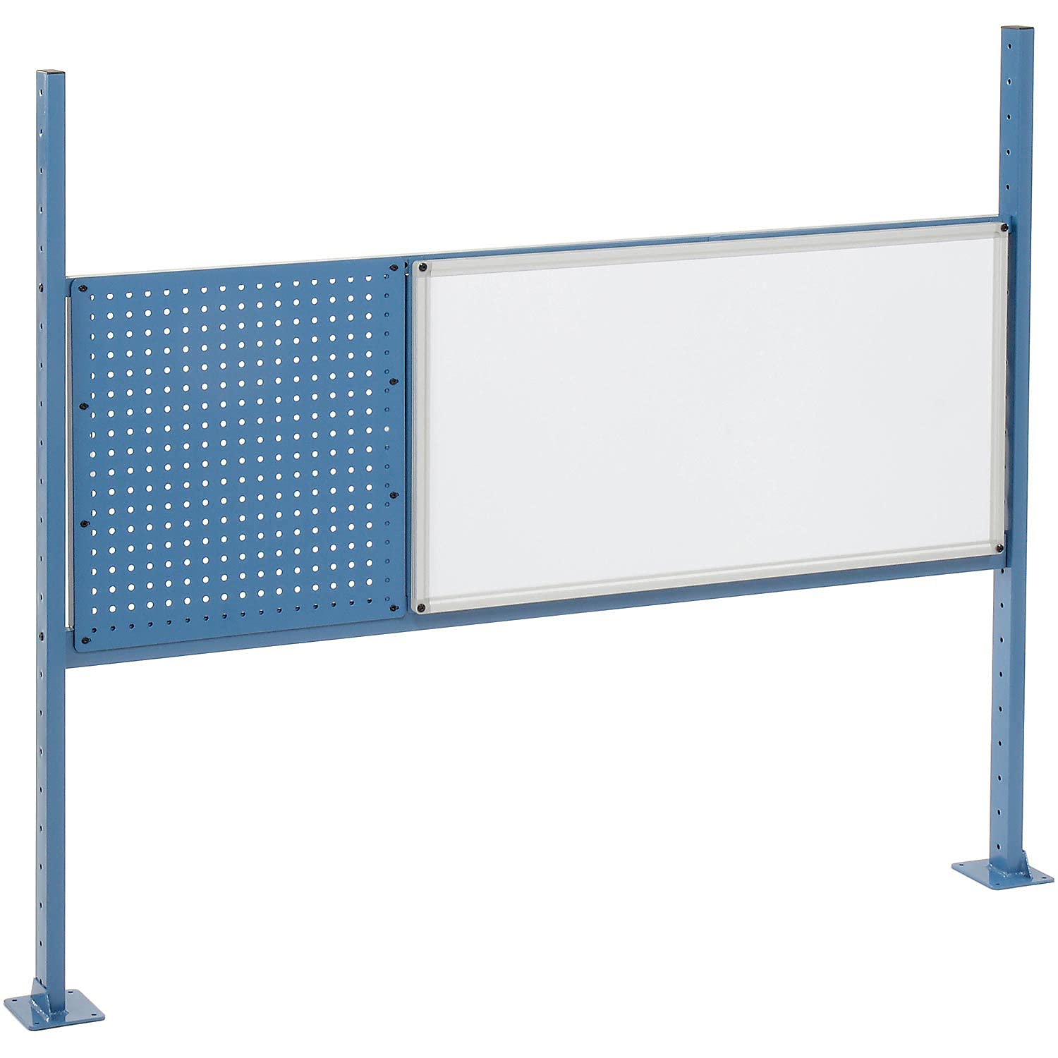 18" W Pegboard and 36" W Whiteboard Mounting Kit for 60" W Workbench- Blue by Global Industrial – Blue, Model 319176BL