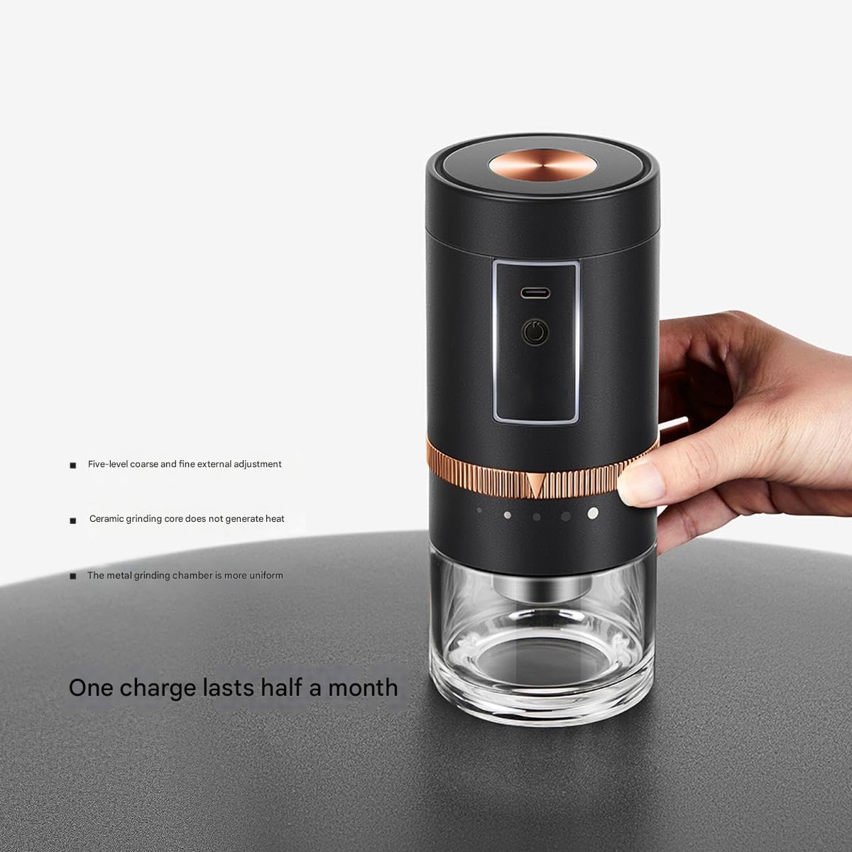 Electric small coffee bean grinder
