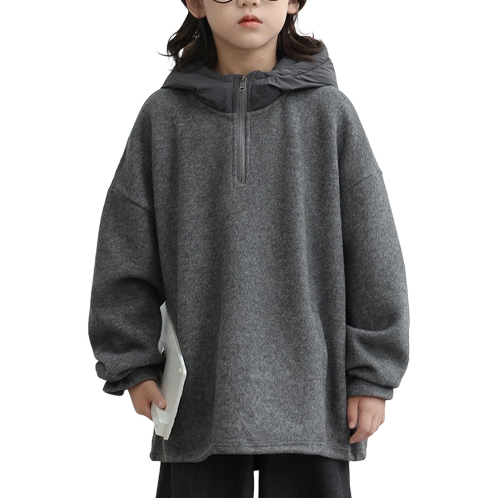 Felpa Bambino Cartoon con Stampa Auto, Felpa Junior Calda Foderata, Sweatshirt Manica Lunga Cotone Morbido, Maglia Felpata Casual Sportiva, Abbigliamento Autunno Inverno