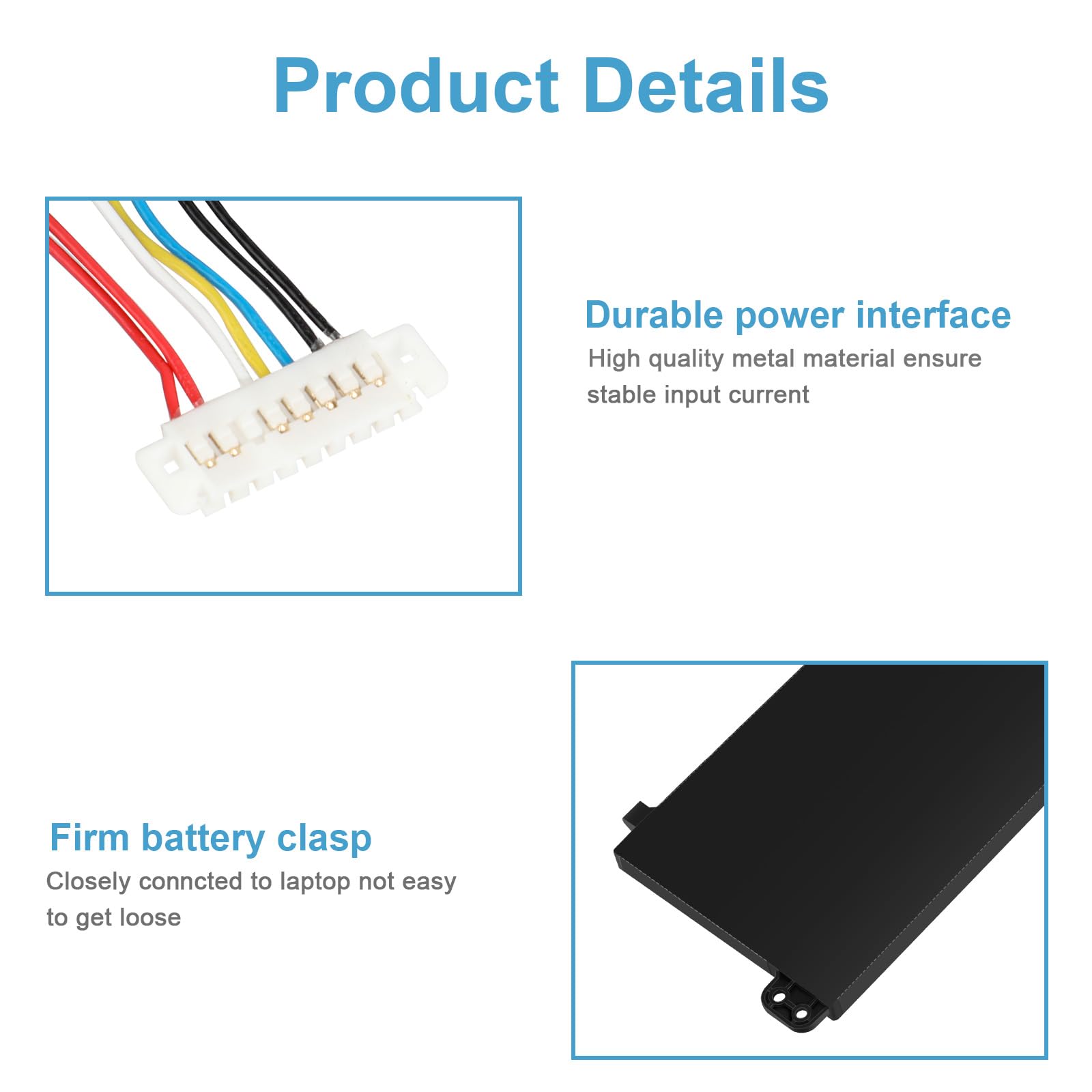 ASUNCELL 11.55V/42Wh B31N1911 Batterie d'ordinateur Portable pour ASUS VivoBook Flip 14 TM420IA, ASUS VivoBook 14 M413, ASUS VivoBook 14 F413, ASUS Notebook X X413FF Series B31N1911 C31N1911