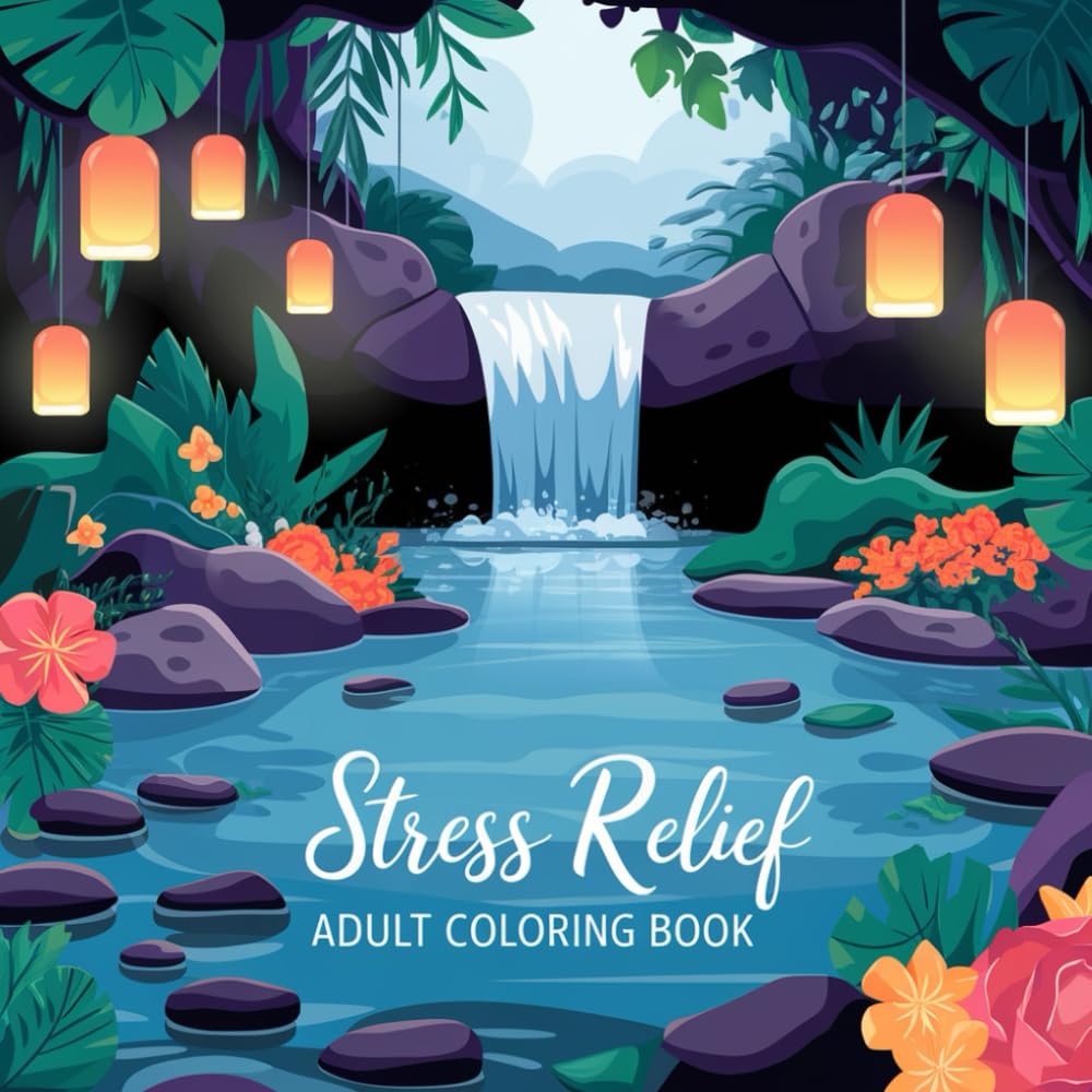 Stress Relief Coloring Book