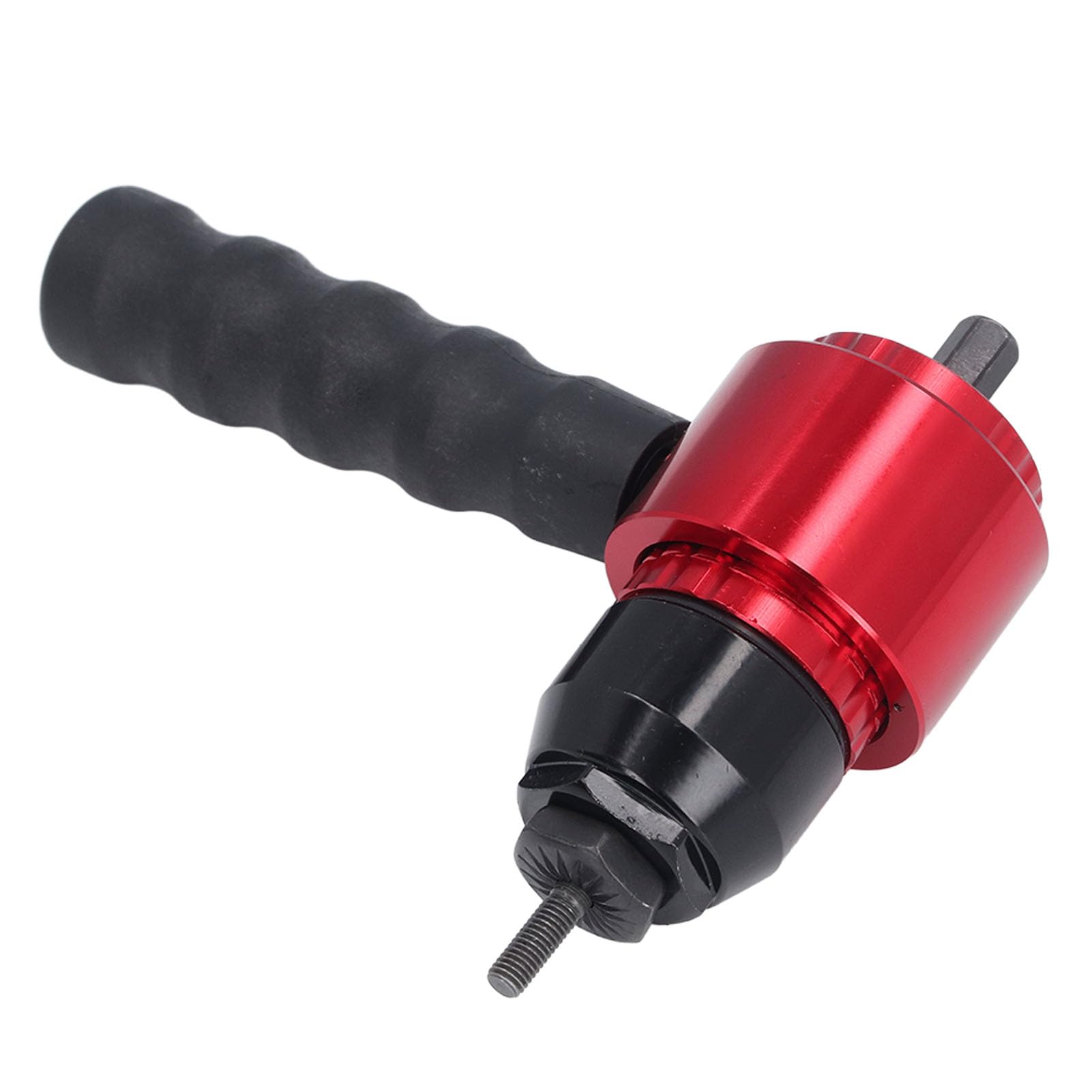 Adapter do wierteł do Nitonakrętek, Zestaw Narzędzi Elektrycznych Pistoletów Nitonakrętek | z nakrętkami w 5 rozmiarach i walizką do montażu samochodowego, profesjonalnym zestawem pistoletów oszczędzających pracę