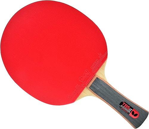 Miniatura 3 de TB5 Alpha Pro-Line - Raqueta de tenis de mesa | Combinación de hoja media rápida y goma | Con Sriver EL | Recomendado para jugadores avanzados de