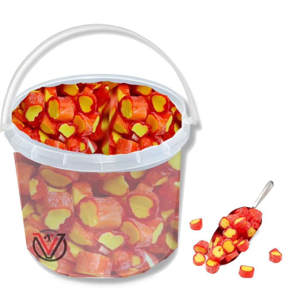 Brays Pineapple Rock - Traditional Dusted Pineapple Flavoured Rock (1.5kg)