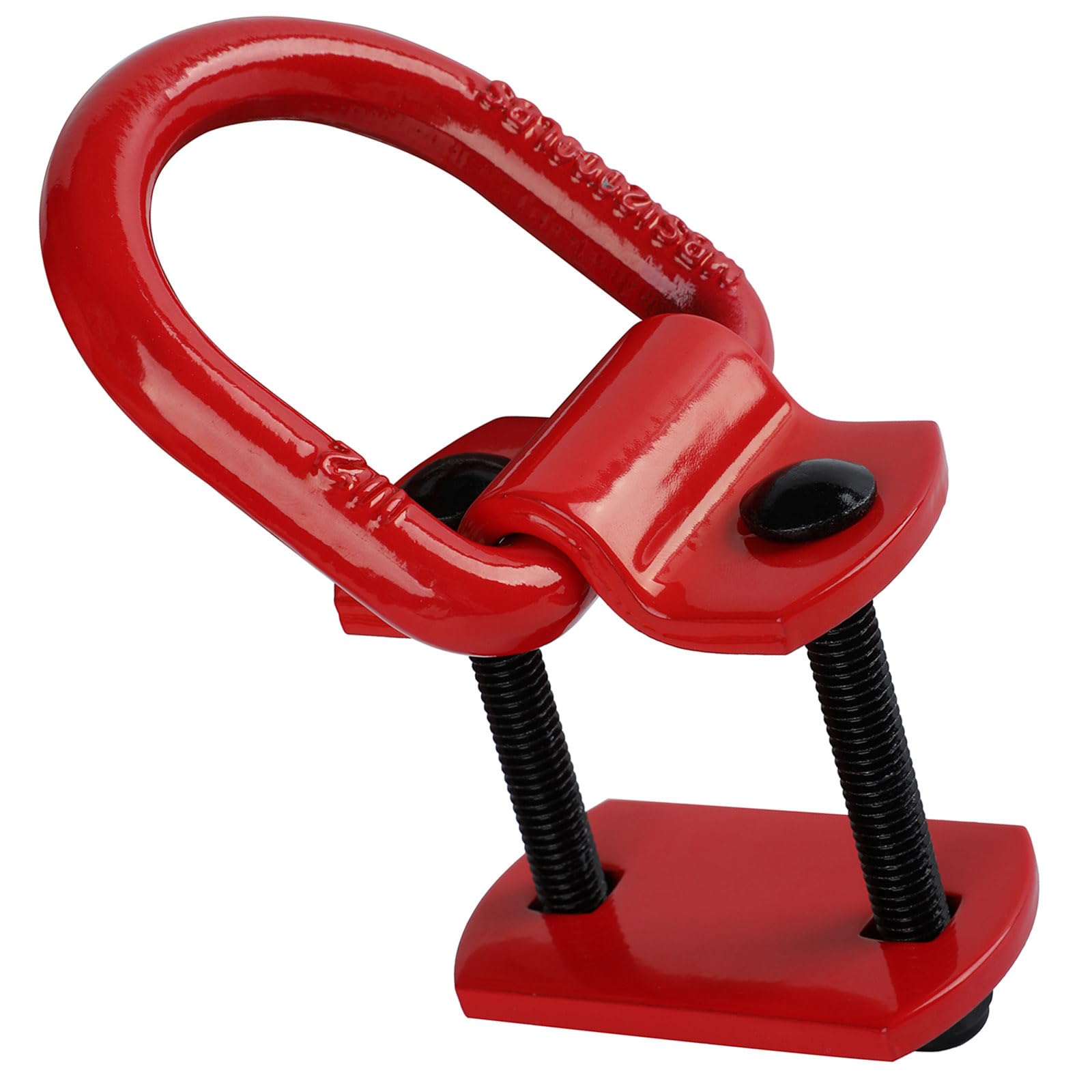 VEXPLO® 5400 kg, anelli di fissaggio per rimorchi auto, accessori per rimorchi, 4 pezzi, anelli di fissaggio (rosso)